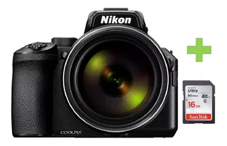 Camara Nikon Coolpix P950 16mpx Zoom 83x Wi-fi + 16gb