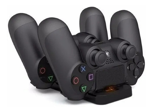 Imagen 1 de 4 de Base Cargadora 2 Joystick Ps4 Hooligans Playstation Playking