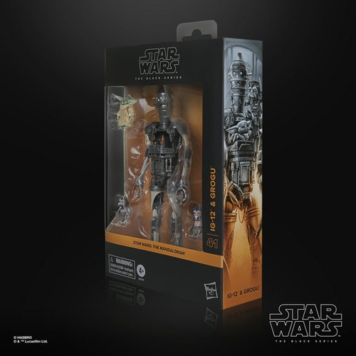 Star Wars Black Series Grogu & Ig-12 Pack O Set Mandalorian