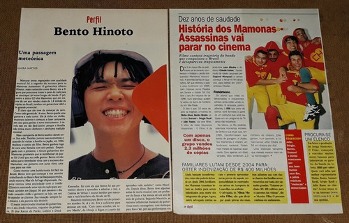 Mamonas Assassinas _ Lote De Recortes Originais
