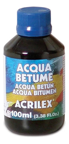 Acqua Betume 100ml Acrilex
