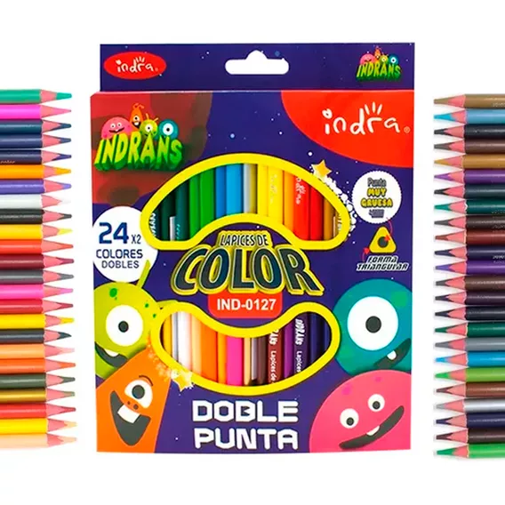 Colores Profesionales 24 Lapices Indra Creative 36 Tonos