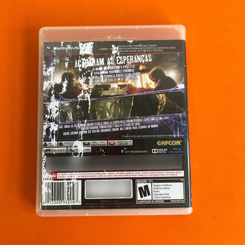 Resident Evil 6 - Ps3 (Usado)
