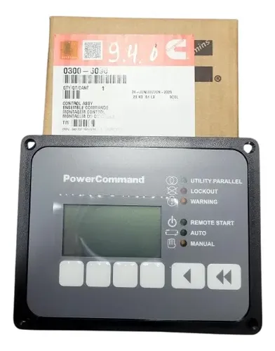 Controlador Cummins 0300-6090 Hmi211 Parallel | Parcelamento sem juros