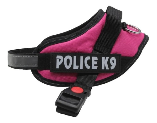 Arnes Police K9 Reforzado Para Perros  Fucsia Talla Xxl