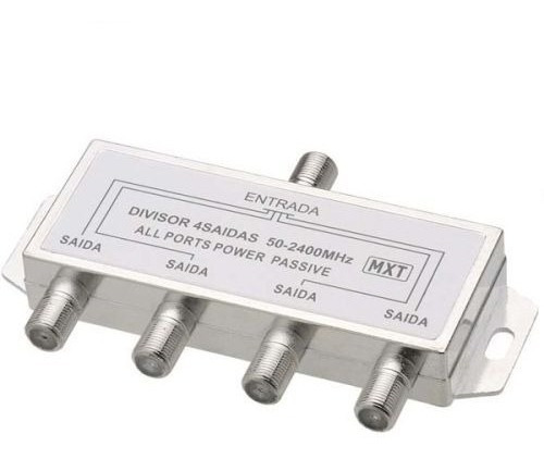 Divisor De Satelite 1x4 Freq 50-2400mhz