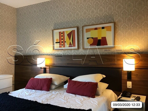 Imagem 8 de 15 de Sua Chance: Flat Em Brooklin - Berrini 2 Dorm 60m² - Sf24935