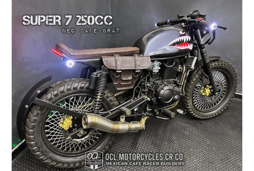 Motocicleta Super7 Mb 250cc Cafe Racer