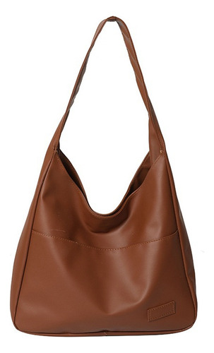 Bolso De Mano De Cuero Pu Para Mujer, Bolso De Hombro Grande