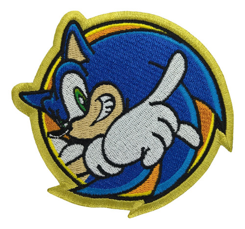 Sonic The Hedgehog - Parche Termoadhesivo - Sega