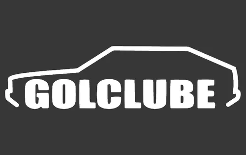 Adesivo Gol Quadrado Rebaixado Clube Para Carro Notbook 16cm