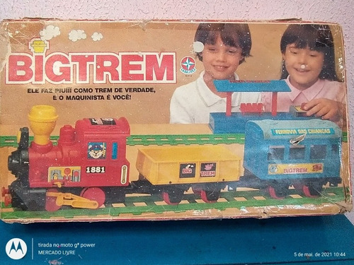 Big Trem Estrela Na Caixa