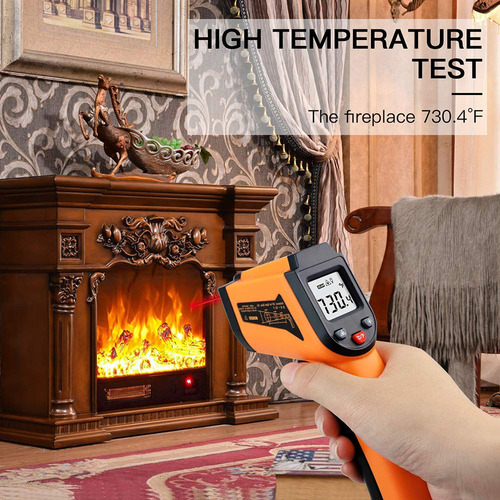 Termómetro Infrarrojo Digital Pistola De Temperatura Láser S