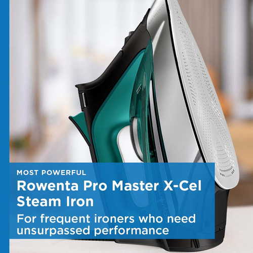 Plancha De Vapor Rowenta Pro Master Con Suela De Acero Inoxi