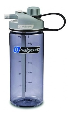 Botella Nalgene Multidrink Gray 0,63lt Trekking /forcecl