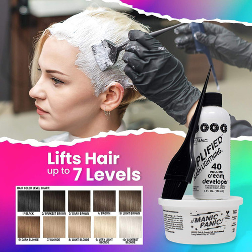 Manic Panic Kit Decolorante Para El Cabello Flash Lightning