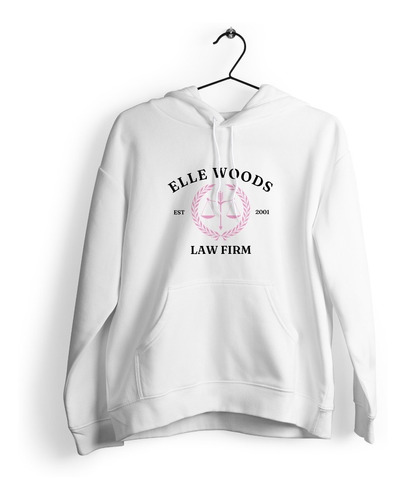 Sudadera Legalmente Rubia Elle Woods Law Firm Abogada 2001