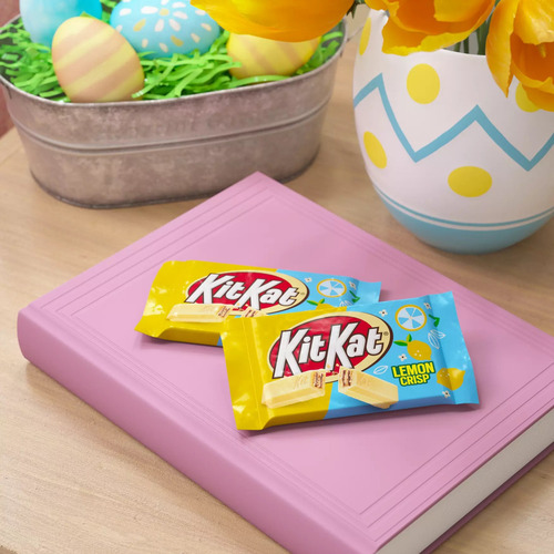Kit Kat Lemon Crisp Pascua Chocolate Galleta Wafer Limón 42g