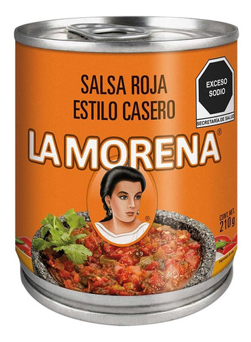 Salsa La Morena Casera 210g