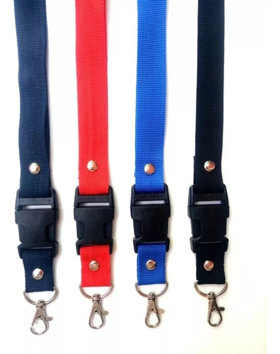 Lanyards Portagafetes 25mm Sublimables 20 Pzs