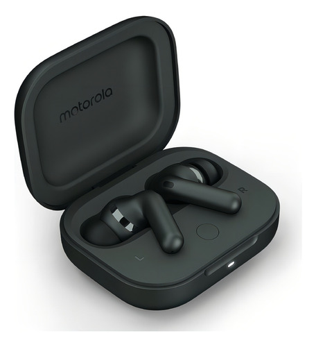 Audífonos Motorola Moto Buds+ Negro Luz Amarillo