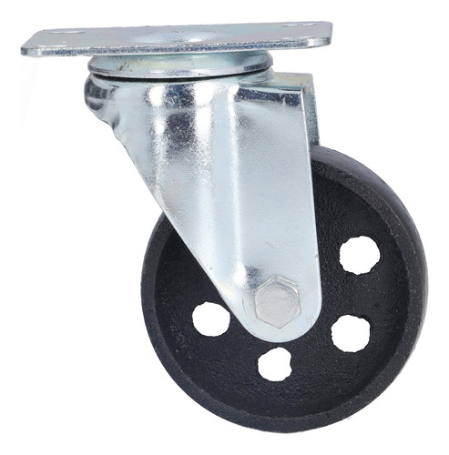 Rueda Giratoria Trolley Caster De Hierro Fundido De 3.5 PuLG