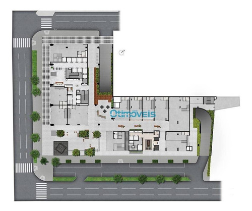 Imagem 22 de 24 de Sala À Venda, 41 M² Por R$ 692.589,41 - Alto Da Glória - Curitiba/pr - Sa0163