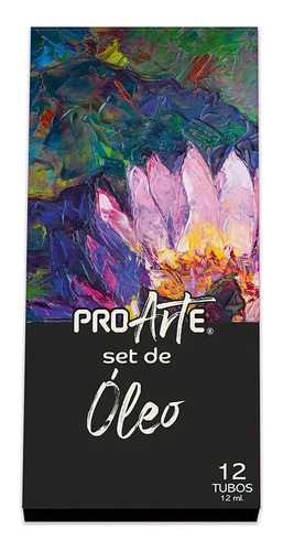 Set De Pinturas De Oleo 12 Colores Proarte