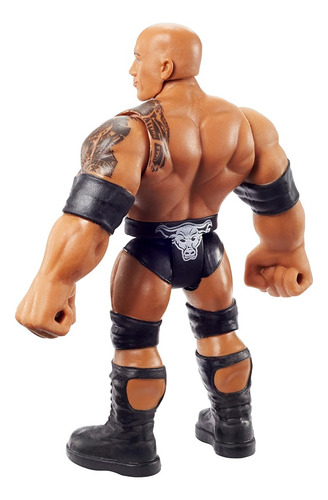 Muñeco Wwe Bend 'n Bash Rock Dwayne Johnson Mattel