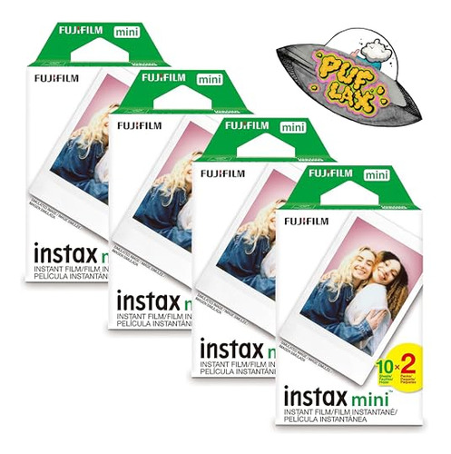 Fujifilm Mini Instax Camera Film: 80 Shoots Pack De Valor To