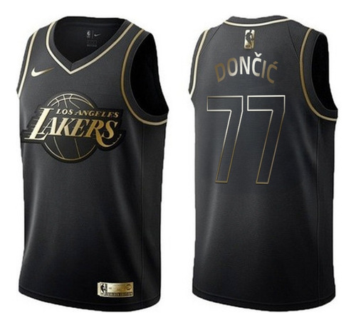 Jersey Basquetbol Lakers Luka Doncic Negro Size Xl