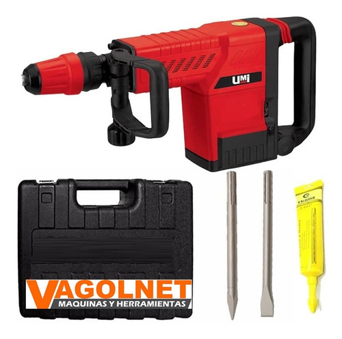 Martillo Demoledor 1500w 25j Sds Max Umi Industrial Off