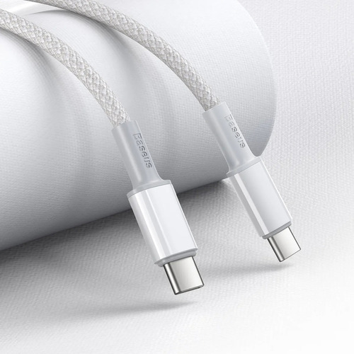 Cable Usb Tipo C A Tipo C Carga Rapida Reforzado Baseus 1mts