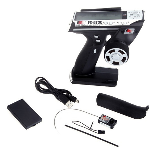 Flysky Fs-gt3c - Transmisor Lcd Con Mando A Distancia (2,4 G