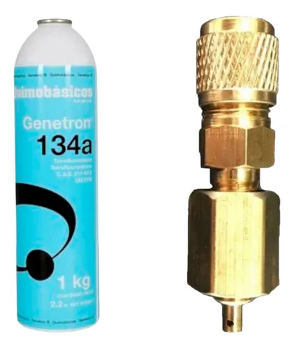 comprar Gas Refrigerante R134a Genetron 134a Lata 1kg + Válvula