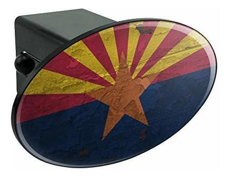 Gráficos Y Más Rustic Arizona State Flag Distresed 5vy8a