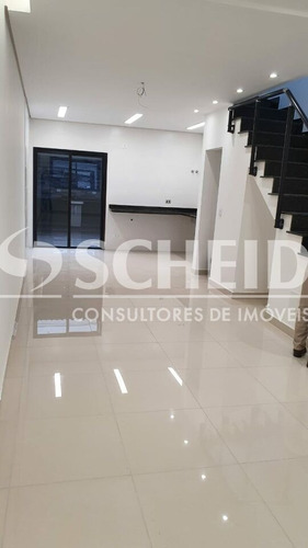 Imagem 2 de 15 de Sobrado Novo No Bairro Campo Grande!!! - Mr80014