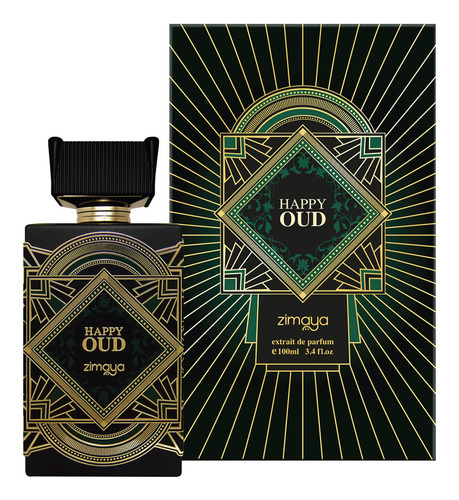 Zimaya Happy Oud Extracto De Perfume 100ml Nuevo, Original !