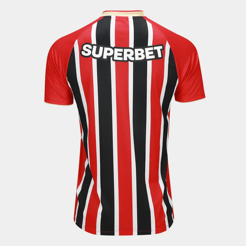 Camisa E Short São Paulo 25/25 - Listrado