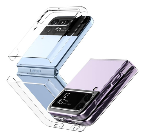 Araree Funda P/ Samsung Galaxy Z Flip 4 Transparente Vidrio