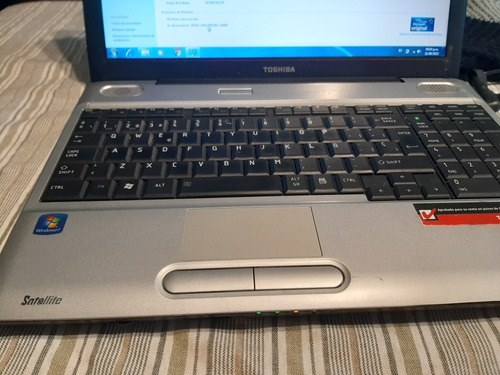 Repuesto Notebook Toshiba Satélite L505  Dual Core