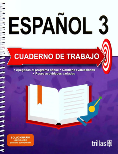 Español 3 Secundaria Cuaderno De Trabajo - Trillas 