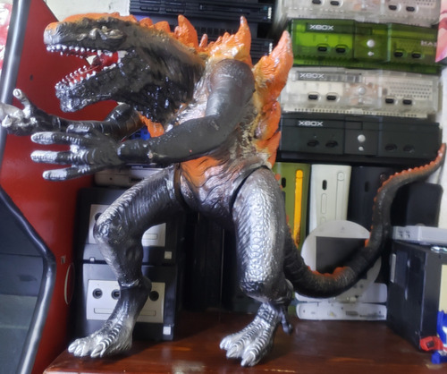 Figura Zilla Gotzilla Super Gigante Mas De 50 Cm Muñeco Boot (Usado)