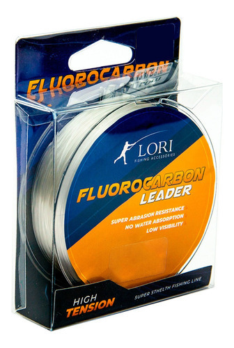 Linha Fluorocarbon 25 Metros 68,2lbs - Lori 0,81mm