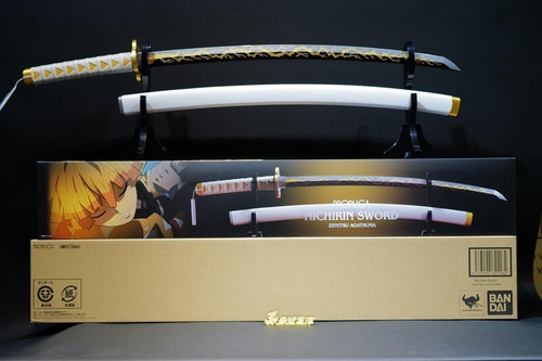 Imagen 3 de 9 de Proplica Nichirin Sword Zenitsu Agatsuma Demon Slayer Kimets