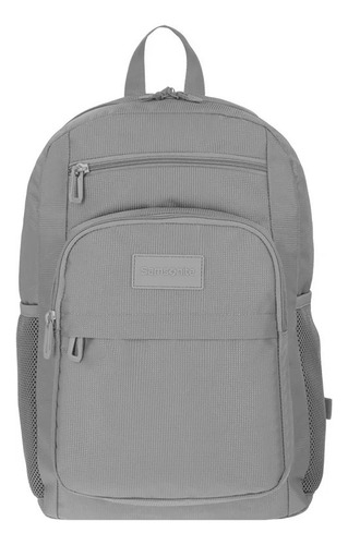 Mochila Samsonite Hammer Porta Notebook 16 Pulgadas Color Chalk Grey Diseño De La Tela Liso