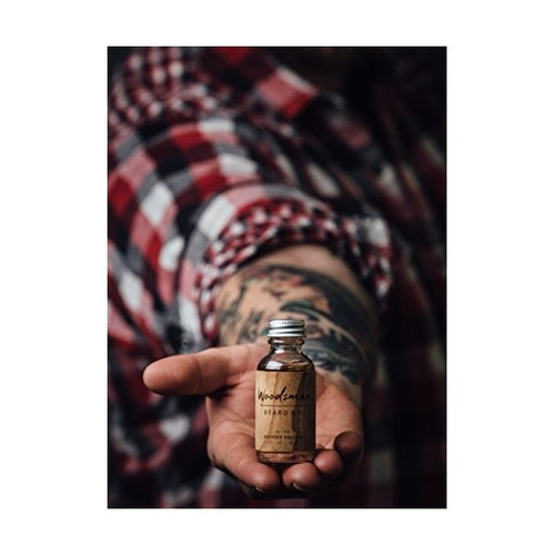 Woodsman Barba Aceite Por Las Bastardo Barbudo - Barba De Ac