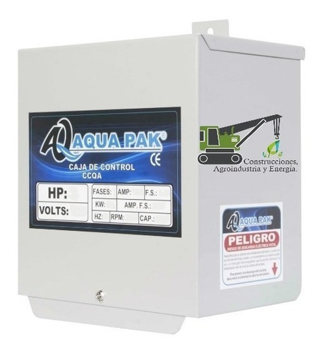 Caja De Control Aquapak 1.5 Hp 220v Ccqa 1.5230