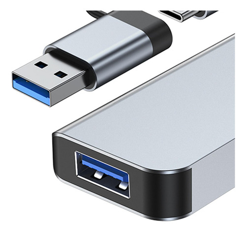 Multi Puerto Usb3.0 Y Usb C Hub Convertidor De Estación De