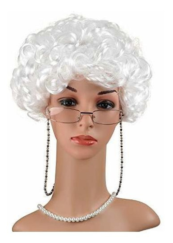 Peluca Beelittle, Disfraz De Anciana, Cosplay, Abuela